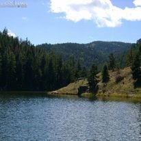 25 High St, Palmer Lake, CO 80133 - property view of water with a view of trees