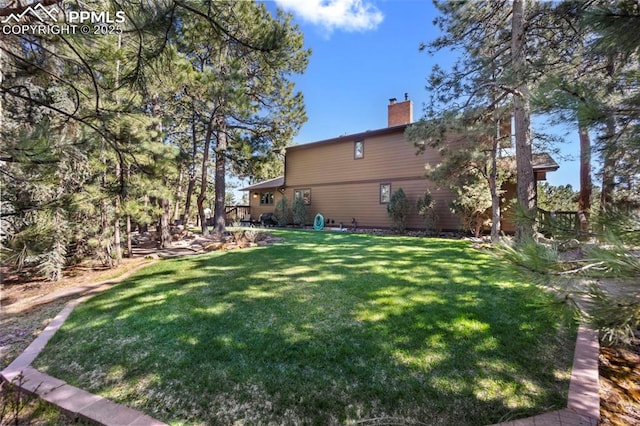13435 Darr Dr, Colorado Springs, CO 80908 - view of grassy yard