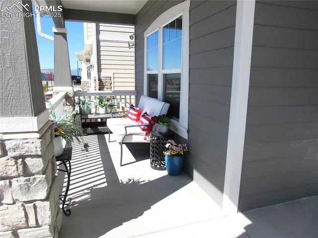 8766 Beaverhead Cir, Colorado Springs, CO 80908 - balcony with covered porch