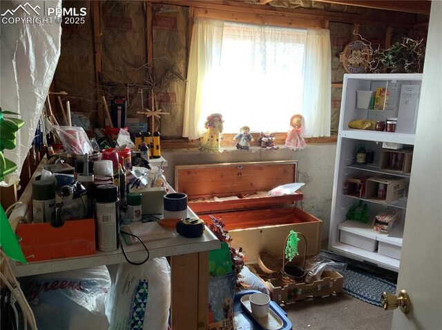 6905 Chippewa Rd, Colorado Springs, CO 80915 - miscellaneous room featuring concrete floors