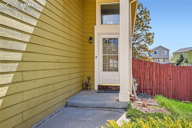 4337 Levi Ln, Colorado Springs, CO 80925 - entrance to property with fence