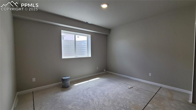 10630 Wolf Lake Dr, Colorado Springs, CO 80924 - empty room featuring baseboards