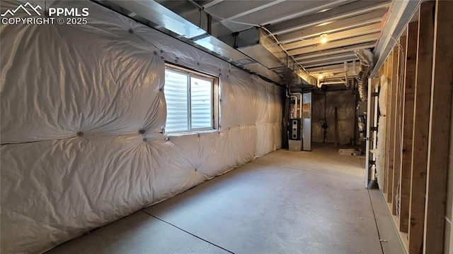 10630 Wolf Lake Dr, Colorado Springs, CO 80924 - basement with heating unit