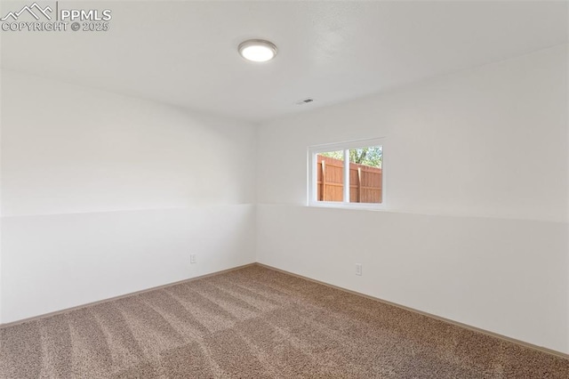 929 Bromefield Dr, Fountain, CO 80817 - carpeted spare room with baseboards and visible vents