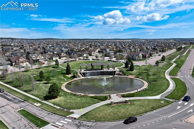 9484 Simper Hts, Colorado Springs, CO 80924 - aerial perspective of suburban area
