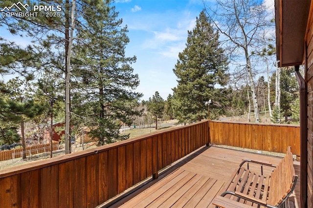 1200 Forest Edge Rd, Woodland Park, CO 80863 - view of deck
