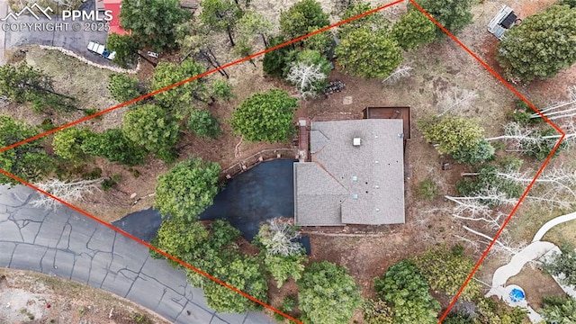 1200 Forest Edge Rd, Woodland Park, CO 80863 - aerial view