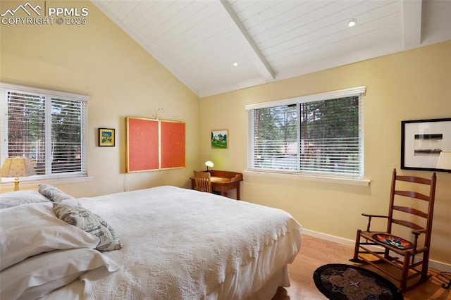 500 W Kellys Rd, Woodland Park, CO 80863 - bedroom with wood finished floors and baseboards