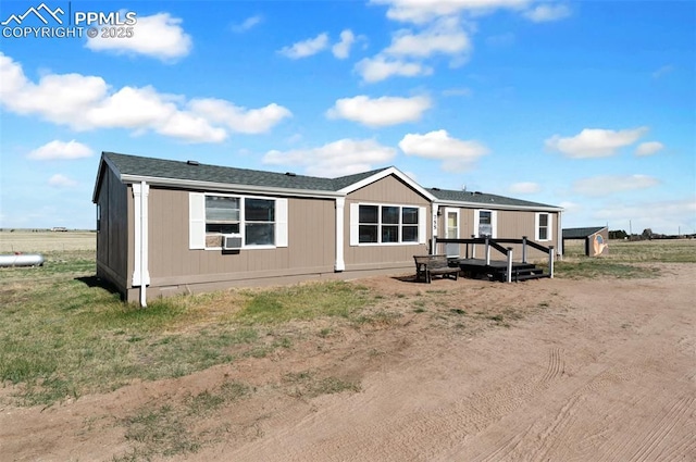 755 Engleby Dr, Colorado Springs, CO 80930 - view of front of house with cooling unit