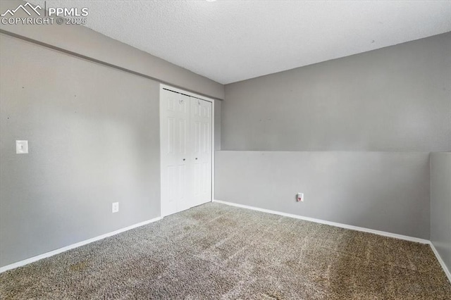 2032 Woodsong Way, Fountain, CO 80817 - unfurnished bedroom with carpet, baseboards, and a closet
