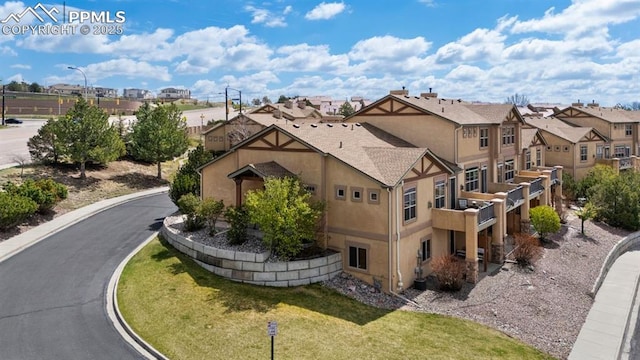 8492 Artesian Springs Pt, Colorado Springs, CO 80920 - aerial view of residential area