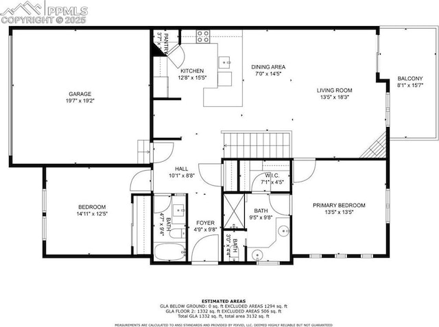 8492 Artesian Springs Pt, Colorado Springs, CO 80920 - property floor plan