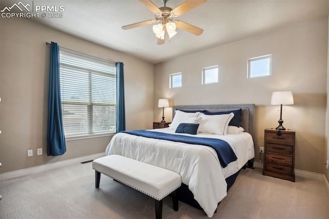 8492 Artesian Springs Pt, Colorado Springs, CO 80920 - bedroom with carpet flooring, baseboards, and multiple windows