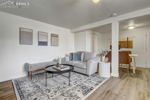 720 S Prospect St, Colorado Springs, CO 80903 - living room with wood finished floors and baseboards