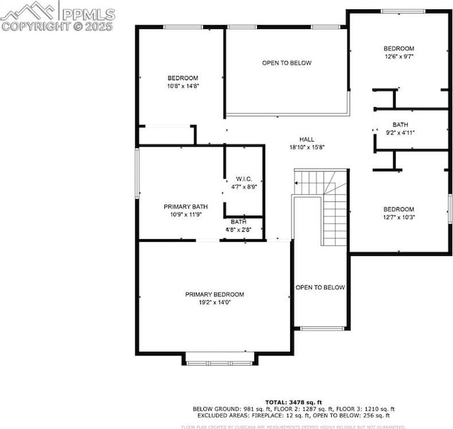 9025 Rochester Dr, Colorado Springs, CO 80920 - home floor plan