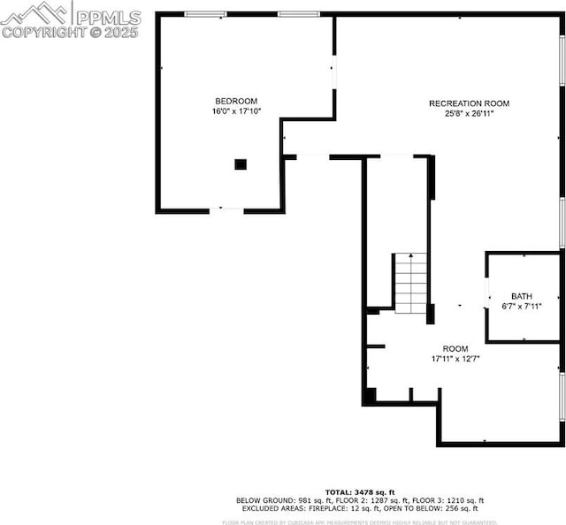 9025 Rochester Dr, Colorado Springs, CO 80920 - home floor plan