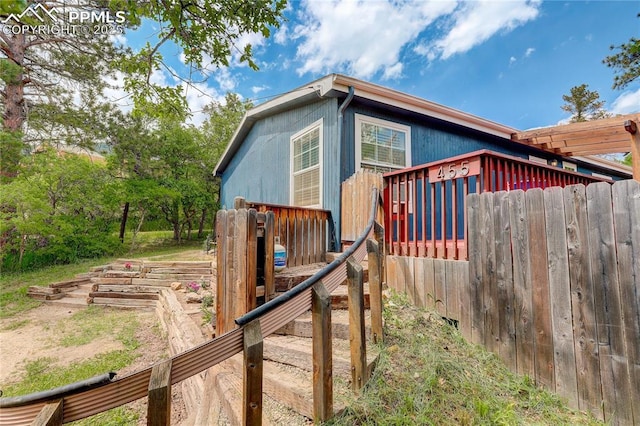 455 Clio Ave, Palmer Lake, CO 80133 - view of side of property