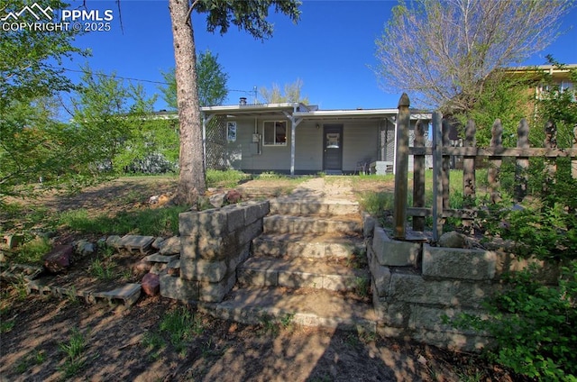 1227 Holmes Dr, Colorado Springs, CO 80909 - view of back of property