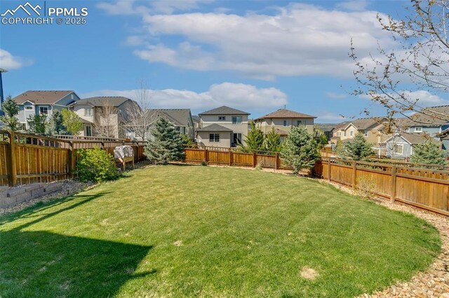 3111 Youngheart Way, Castle Rock, CO 80109 - view of yard featuring a residential view