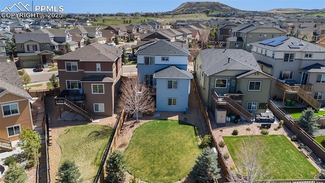 3111 Youngheart Way, Castle Rock, CO 80109 - aerial perspective of suburban area