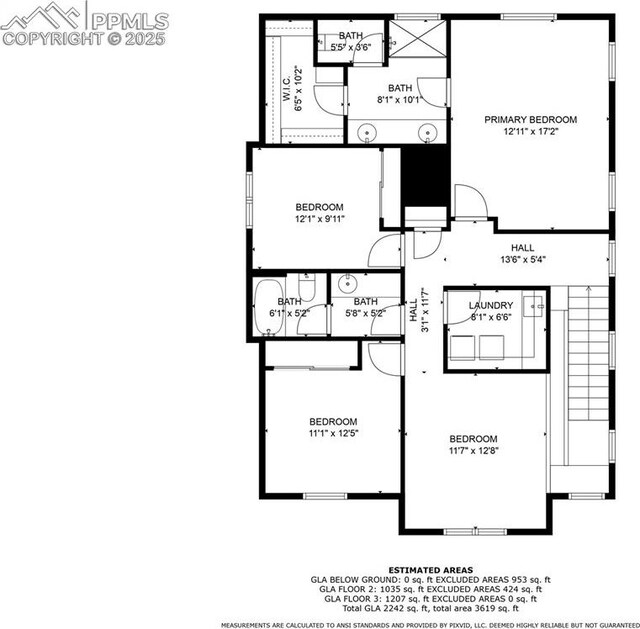 3111 Youngheart Way, Castle Rock, CO 80109 - floor plan / room layout