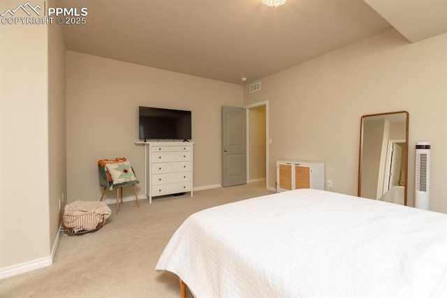 1849 Mud Hen Dr, Colorado Springs, CO 80921 - bedroom with light carpet and baseboards