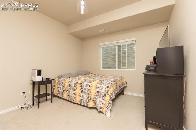 1849 Mud Hen Dr, Colorado Springs, CO 80921 - bedroom with light colored carpet and baseboards