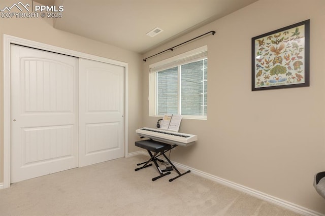 1849 Mud Hen Dr, Colorado Springs, CO 80921 - miscellaneous room with carpet flooring and baseboards