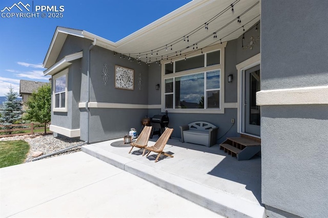 1849 Mud Hen Dr, Colorado Springs, CO 80921 - view of patio / terrace featuring fence and a grill