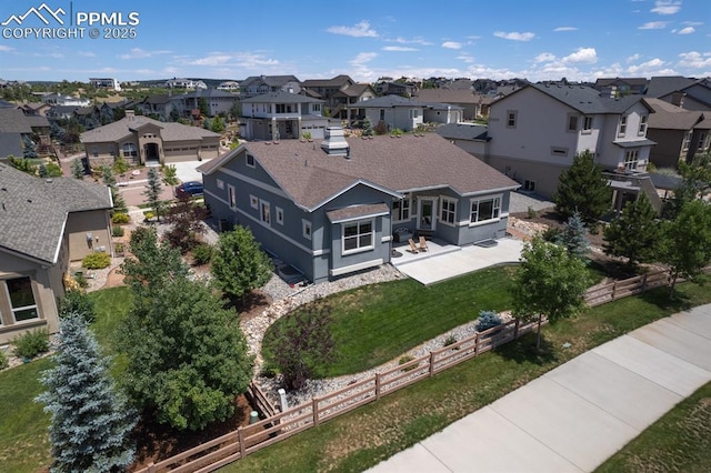 1849 Mud Hen Dr, Colorado Springs, CO 80921 - aerial view of residential area