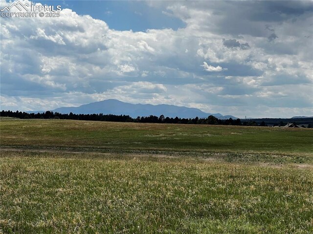 16990 Early Light Dr, Colorado Springs, CO 80908 - mountain view with a rural view