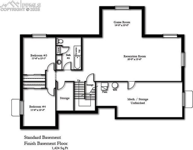 16990 Early Light Dr, Colorado Springs, CO 80908 - floor plan