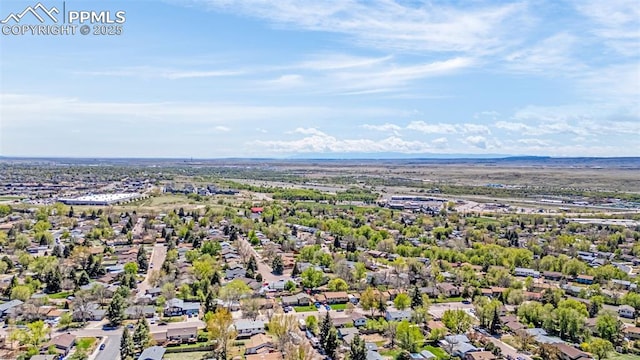 drone / aerial view