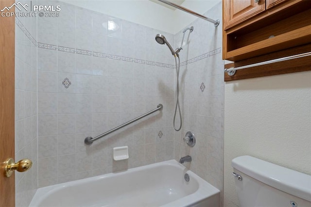 6151 Pine Hill Dr, Colorado Springs, CO 80918 - full bath with toilet and shower / bathing tub combination