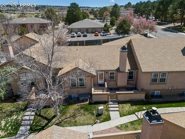 6151 Pine Hill Dr, Colorado Springs, CO 80918 - bird's eye view