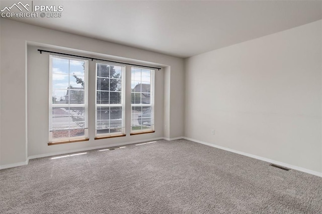 7884 Gladwater Rd, Peyton, CO 80831 - spare room featuring carpet floors, baseboards, and visible vents