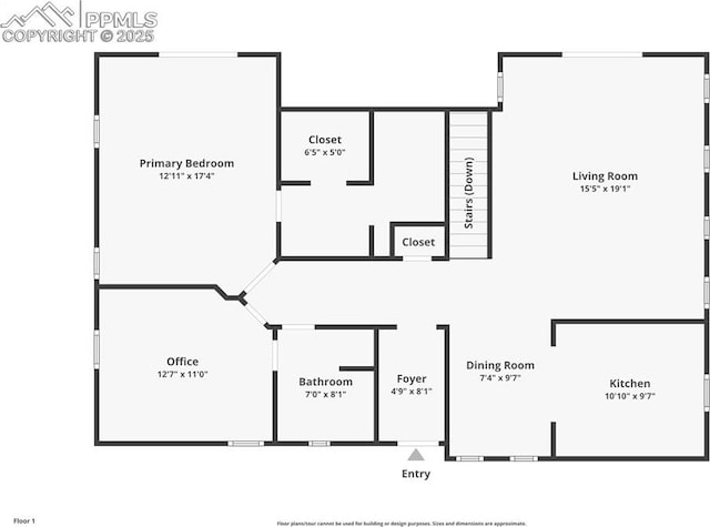 3543 Blue Mesa Dr, Divide, CO 80814 - property floor plan