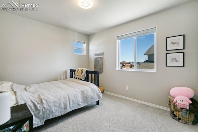 10323 Elevated Ln, Colorado Springs, CO 80924 - bedroom featuring baseboards and carpet flooring