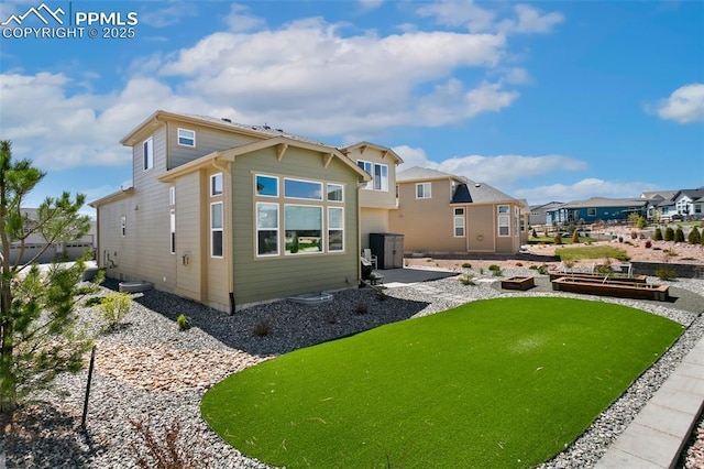 10323 Elevated Ln, Colorado Springs, CO 80924 - back of house featuring a residential view
