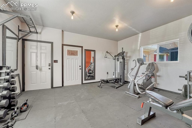 16440 Eastonville Rd, Elbert, CO 80106 - view of workout room