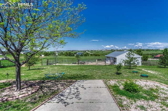 16440 Eastonville Rd, Elbert, CO 80106 - view of yard