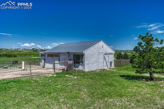 16440 Eastonville Rd, Elbert, CO 80106 - view of outbuilding featuring a gate