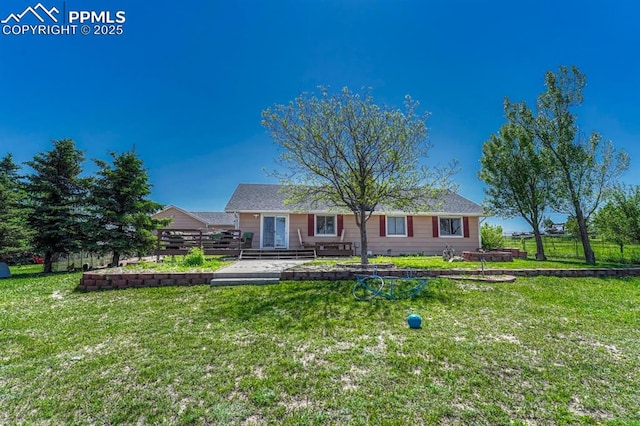 16440 Eastonville Rd, Elbert, CO 80106 - view of ranch-style home