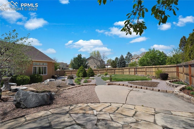 4282 Thornbury Way, Colorado Springs, CO 80922 - fenced backyard with a patio