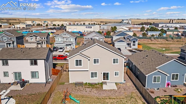 2972 Namib Dr, Colorado Springs, CO 80939 - drone / aerial view with a residential view