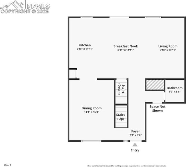 2972 Namib Dr, Colorado Springs, CO 80939 - floor plan