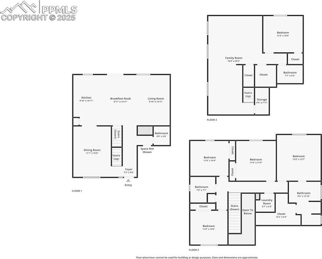2972 Namib Dr, Colorado Springs, CO 80939 - plan