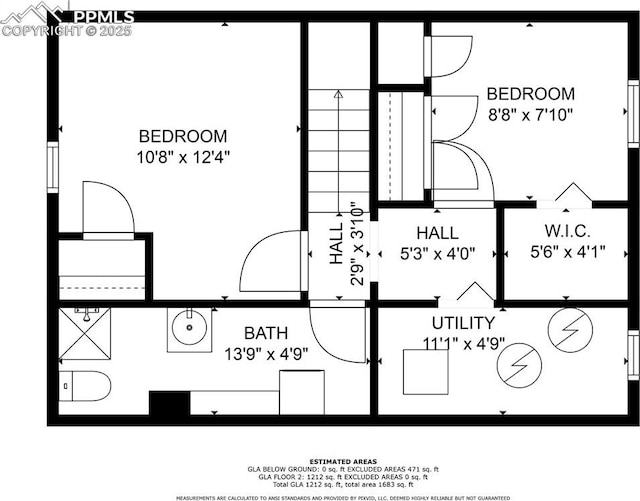 1415 E Boulder St, Colorado Springs, CO 80909 - plan