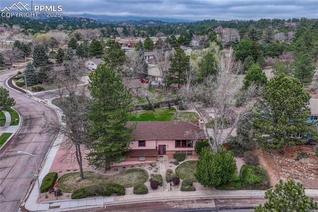 10 Gold Coin Ct, Colorado Springs, CO 80919 - birds eye view of property
