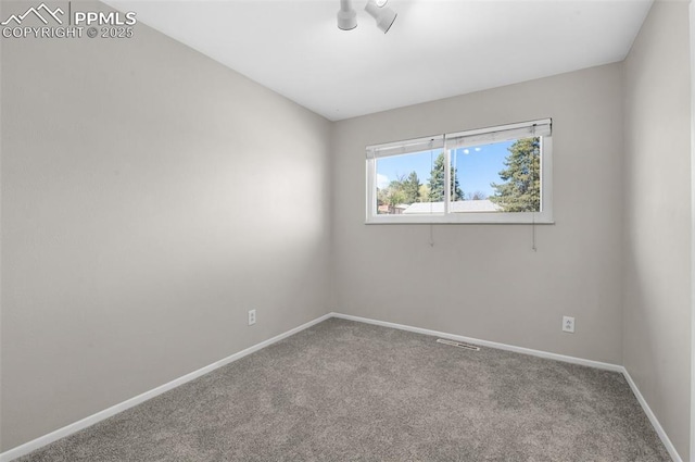 3435 Montebello Dr, Colorado Springs, CO 80918 - carpeted empty room featuring baseboards and visible vents